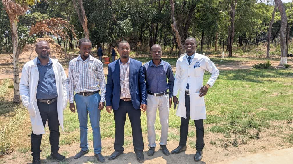 Members of the Libarti Boys teaching team on campus
